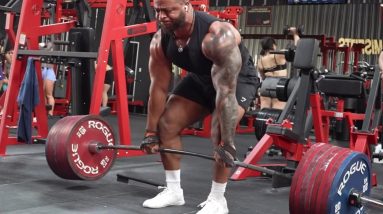 Jamal Browner Dominates Training for World Deadlift Championships, Conquering 410 Kilograms (903.8 Pounds) with 4 Reps