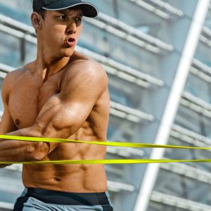 Keep Your Fitness Game Strong While on Vacation with this Effective Band & Bodyweight Workout