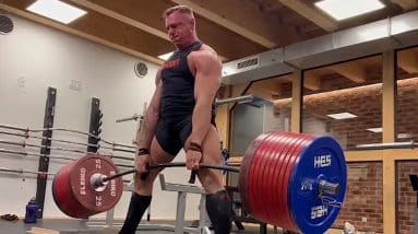 Krzysztof Wierzbicki Astonishes with Jaw-Dropping 510-Kilogram Beltless Deadlift Off Blocks