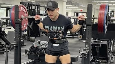 Unleashing Taylor Atwood's Unbreakable Mindset: Mastering Heavyweights during Training